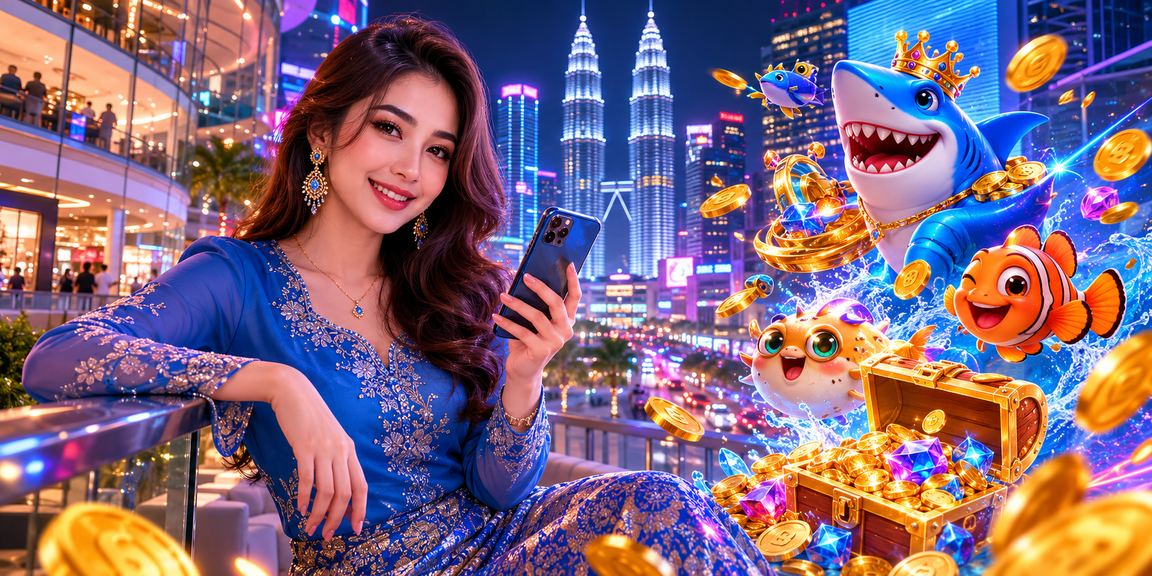 Permainan kasino dan hiburan tempatan di Kuala Lumpur dengan visual tradisional