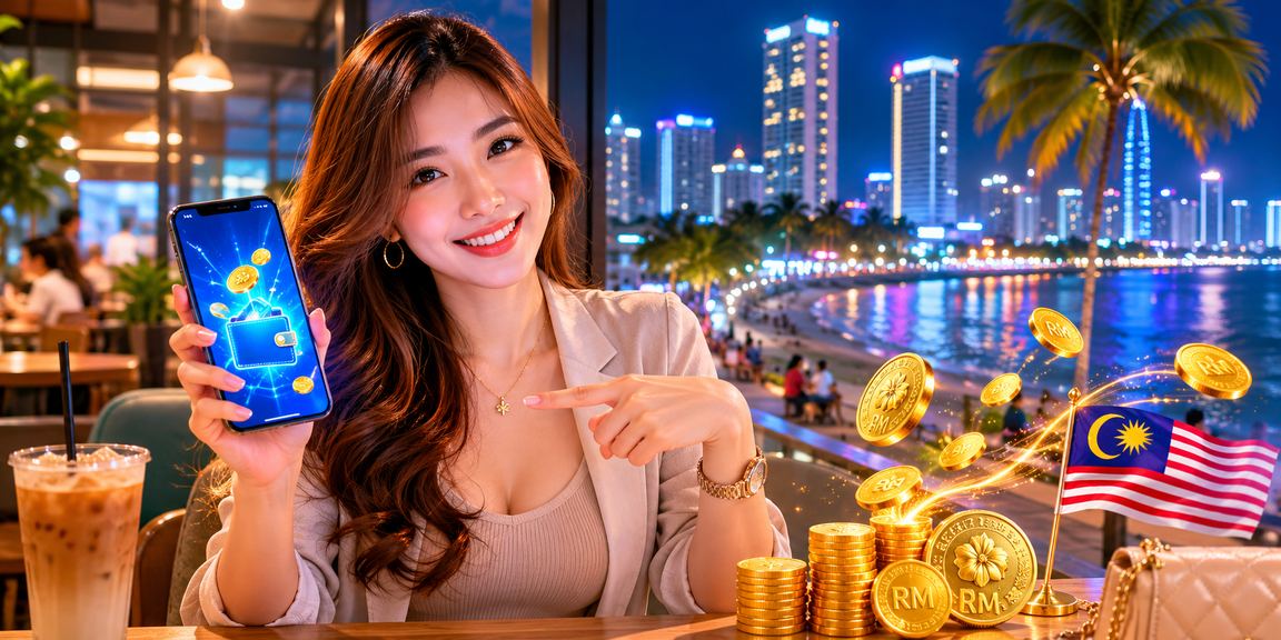 Proses deposit pertaruhan sukan dalam Ringgit Malaysia melalui telefon di Pulau Pinang
