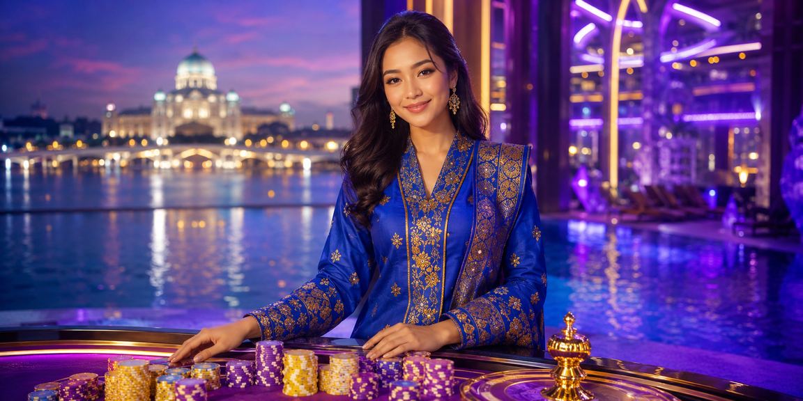 Suasana hiburan kasino dalam talian bergaya tempatan di Putrajaya Malaysia